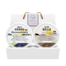 신안함초닷컴 단짠세트 원당-소금 2종(250g~300g) (답례품 선물세트), 원당+천일염