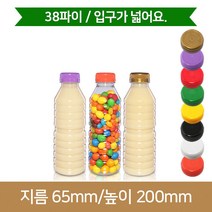페트병 경진콩물식혜(사골육수) 500ml-(A) 38파이, 1개, 노랑