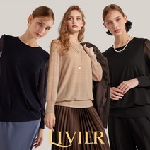 [리비에르] 23FW 샤이닝 블라우스 3종