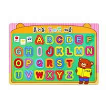 유니콘 즐거운 알파벳 퍼즐 /어린이 유아 기초학습