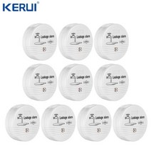 수도 탐지기 누출 누수 탐지 독립 무선 센서 90 dB 볼륨 경보 홈 주방 화장실 바닥 감지기, CHINA_10pcs