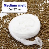 낚시용품 물고기 도구 장비10m carp 낚시 미끼 보일리 가방 수용성 pva 메쉬, 37-중간 용융