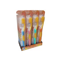 덴탈케어 국산 나노골드 기능성 금이온 이중모 20p 칫솔, 20개