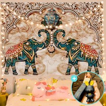 전세집 간이 중문 대용 커튼 북유럽풍 2미터 패브릭 배경 천 6미터 조명, 북유럽풍B