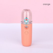 휴대용 나노 핸디 미스트기 가습 모이스춰라이징 페이셜 스티머 충전식 분무 스킨 케어, 열하나