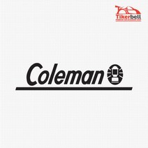캠핑족 Coleman 카라반꾸미기 스티커 튜닝스티커 20대여성 레이튜닝용품 첫차꾸미기, 1개, 오렌지 소형