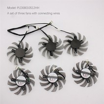GTX760 기가 바이트 GTX 760 770 780 비디오 카드 냉각 팬 그래픽 쿨러, 04 3pcs PLD