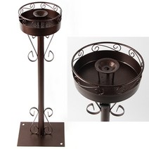 실외용 철재스탠드재떨이 메탈릭