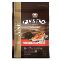 ANF 독 3세대 홀리스틱 그레인프리 미국제조생산 2.72kg 6.8kg 강아지 사료, 연어&병아리콩 2.72kg