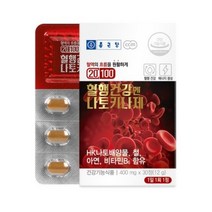 종근당 20100 혈행건강엔 나토키나제, 30정, 12g, 4개