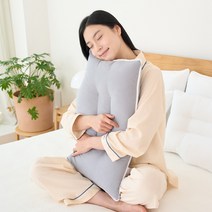 한아름 스르르베개 빨아쓰는 경추베개, 1개, 모던그레이, 1개