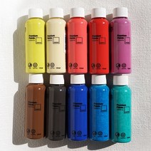 팬톤 친환경 멀티 소량 수성 페인트 0.1L, 100ml, 핫핑크