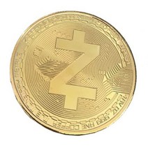 지캐시코인 데코 장식주화 가상암호화폐 ZCash coin, Gold