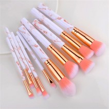5-15pcs 메이크업 브러쉬 도구 코스메틱 세트 뷰티 파우더 파운데이션 아이 섀도우 아이브로우 팬 블러셔 블렌딩 메이크업 브러쉬 키트, 10pcs pk, 협력사