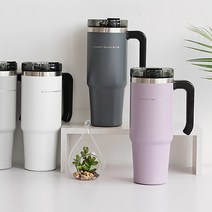 대용량 스텐 텀블러 890ml, 퍼플