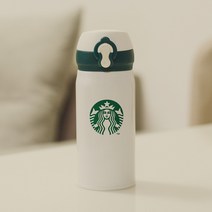 스타벅스미니보온병 스타벅스텀블러 350ml, 자전거 탄 곰 350ml