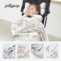jellypop 젤리팝 코지블랭킷 아기 낮잠이불 극세사 겨울담요, 윈터프렌즈(L)