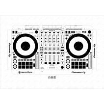 디제잉장비 디제잉 장비 오디오 인터페이스 믹서 DJ Pioneer ddj-1000 dj 컨트롤러 패널 필름 디스크 플레이어 다채로운 스티커 사용자 정의 가능, 하얀색