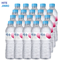 진로석수 500ml 미네랄 광천수 생수안전배송, 20개