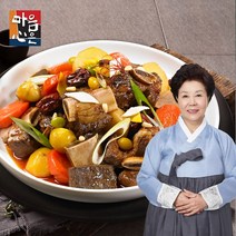 마음심은 요리연구가 배윤자 푸짐한 소갈비찜 800g x 5팩, 단일옵션