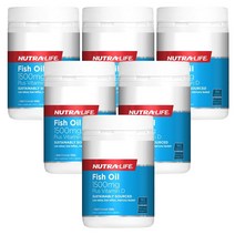 뉴트라라이프(Nutra-Life) 뉴트라라이프 피쉬오일(오메가3) 1500mg + 비타민D 180캡슐 X 6개, 1080캡슐, 1세트