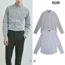 [HUM]유니시어서커 스트라이프 셔츠 FHMFCSL702P