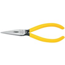 Klein Tools D203-6H2 롱 노즈 사이드 커터 스트리핑 플라이어 감응력 경화 및 무거워 절삭력 증가 15.2cm(6인치)