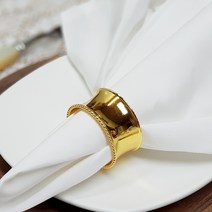 웨딩포 냅킨링 메탈 골드 66G Napkin Ring Metal Gold G66