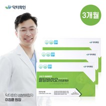 닥터화인 혈당바이오 컨트롤케어 난소화성말토덱스트린 바나바잎 구아바잎추출물 모악산 당조고추 고농축추출, 6박스(180포)
