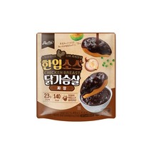 [랭킹닭컴] 맛있닭 한입 소스 닭가슴살 5종 1팩 구성, 03_짜장 1팩