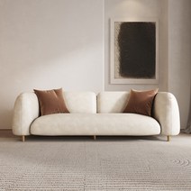 조약돌소파 라운드 클라우드 페블쇼파 2인 3인용, 1인 + A