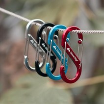 잠금형 s 카라비너 캠핑고리 키링 등산용 등산용품 캠핑장비 등산장비 carabiner 후크
