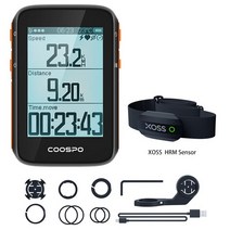 자전거속도계 네비게이션 gps Coospo-BC107 자전거 컴퓨터 GPS 무선 주행 속도계 2.4 인치 블루투스 5.0 A, 05 BC200 Group D