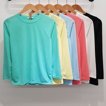 헤이븐 / 1+1 밀착 부드러운 라운드 컬러 티셔츠(6color)