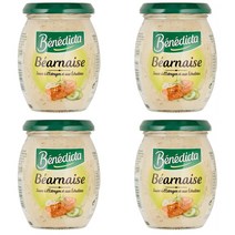 Benedicta 베네딕타 연어스테이크소스 훈제연어소스 베어네이즈소스 Bearnaise 260g 4개