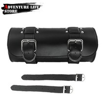 할리데이비슨 새들백 안장 후면 가방 가죽 사이드 수하물 pu 프론트 포크 도구 호환품, 없음