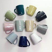 엘포레 머그 중 -350ml, 리프그린