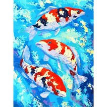 부귀재물 잉어 우드 직소퍼즐 동물 세로 행운 금전 상징 그림 300 500 1000조각 선물용 집중력향상 성인용 장난감, 04번