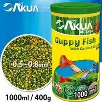 (네로앤펫) ART 아트아쿠아 구피 1000mL (구피/소형열대어 사료), 1000mL 구피 소형열대어 사료