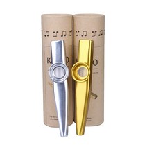 메탈 카주 떨림막 증정 카쥬 입문용 교육용 금속카주, 실버