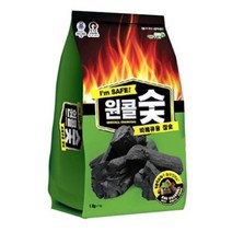 원콜 바베큐용 참숯 + 착화탄 C-1200F, 1.2kg, 1개