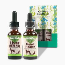 애니멀에센셜 간 & 심장팅크 30ml 2개 부스터세트 강아지/고양이 간해독 심혈관 미국NASC인증