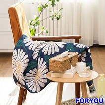 ForU322 보헤미안 플라워 블랭킷 담요 S 쇼파담요 대형담요 이불
