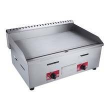 철판 구이기 불판 샌드위치 제조기 부침기 대량 기계, 3000W 철판 30x54cm