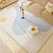 북유럽 거실 카페트 러그 패턴 파스텔 유니크 사계절