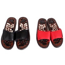 건강 지압슬리퍼 자석 자갈 사무실 실내화 다이어트