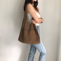 여성 여름가방 여행 비치가방 숄더백 그물 네트백 에코백