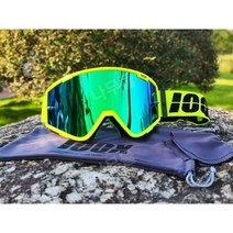 Motocros MTB 고글 변색 편광 스포츠 자전거 라이딩 산악 안전 나이트비전 선글라스, 녹색2022(편광렌즈)