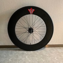 고정 기어 자전거 휠셋 70mm 높이 알루미늄 합금 플립 플롭 휠 픽시 자전거 (타이어 포함) 사이클링 액세서리, 타이어 없는 앞