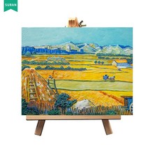 수란 3D 부조 DIY 명화 세트, 10.5*13.5cm+선물함+안료+화필x2+지지대, 라크로의 추수